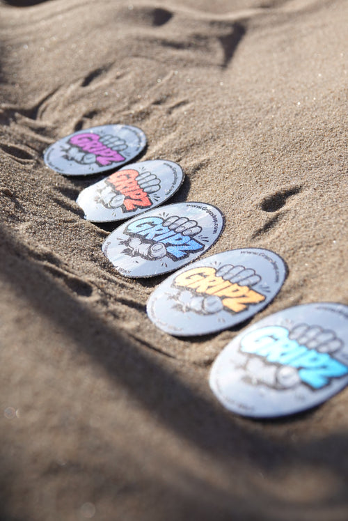 Gripz sticker 5 pack set